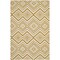 Safavieh Cedar Brook Hand Loomed Medium Rectangle Rug- Ivory - Citron- 5 X 8 Ft. CDR142D-5 - alternate 1